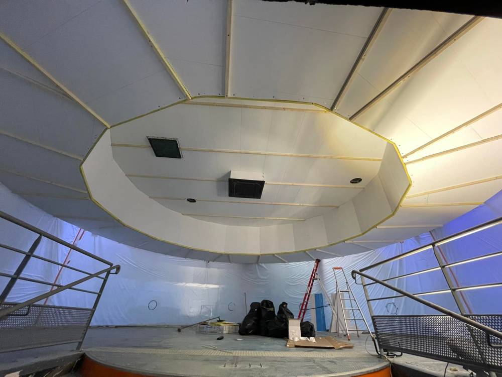 plafond arrondi